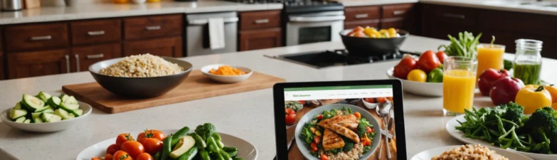 plan repas athlètes équilibré